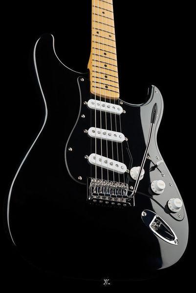 harley benton electric guitars harley benton st-57dg black tribute