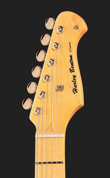 harley benton electric guitars harley benton st-59hm fiesta red tribute
