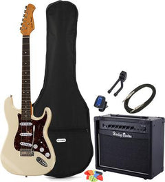 Harley Benton Electric Guitars Harley Benton ST-62 VW Vintage Bundle 1