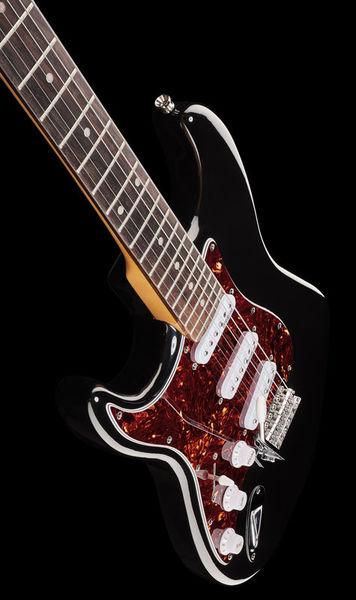 harley benton electric guitars harley benton st-62lh bk vintage series