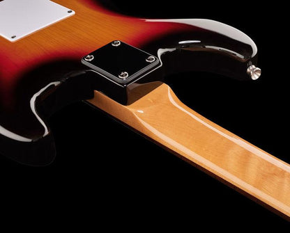 harley benton electric guitars harley benton st-62lh sb vintage series
