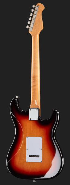 harley benton electric guitars harley benton st-62lh sb vintage series