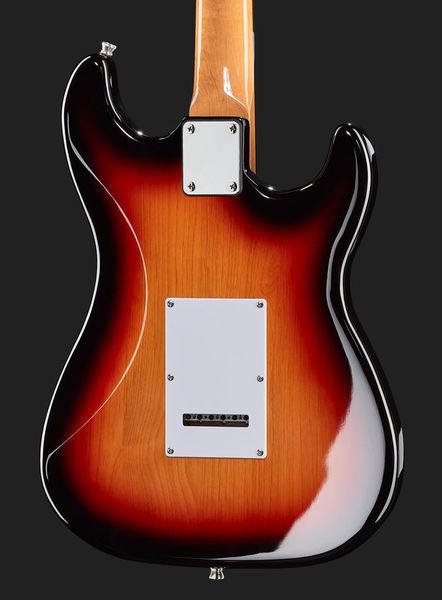 harley benton electric guitars harley benton st-62lh sb vintage series