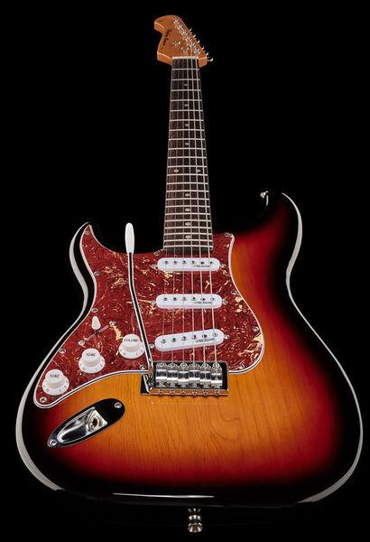 harley benton electric guitars harley benton st-62lh sb vintage series