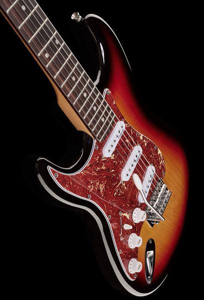 harley benton electric guitars harley benton st-62lh sb vintage series