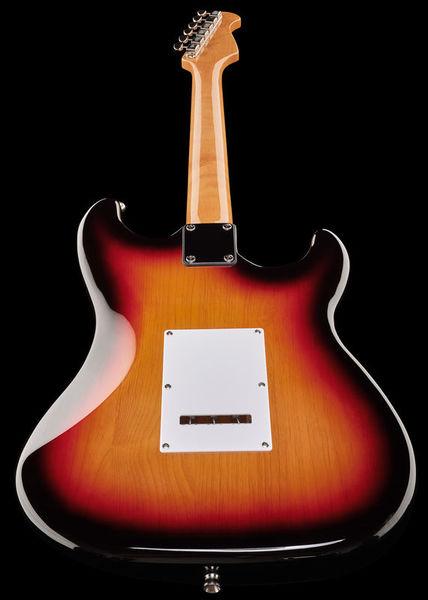 harley benton electric guitars harley benton st-62lh sb vintage series