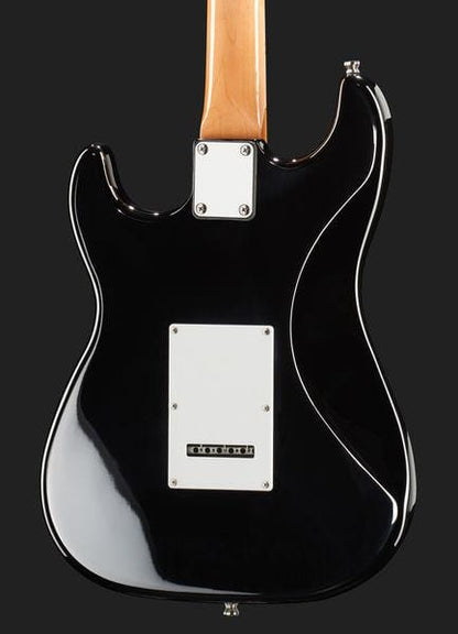 harley benton electric guitars harley benton st-62mn bk vintage series