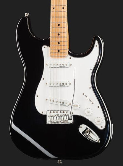 harley benton electric guitars harley benton st-62mn bk vintage series