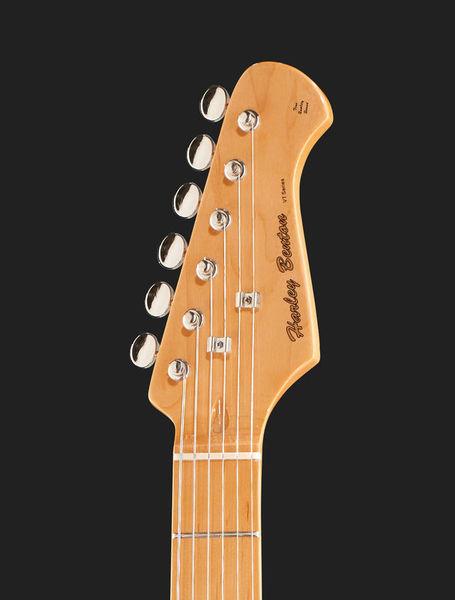 harley benton electric guitars harley benton st-62mn bk vintage series