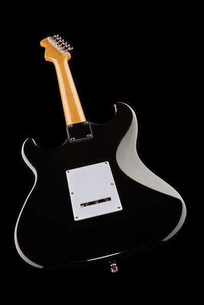harley benton electric guitars harley benton st-62mn bk vintage series