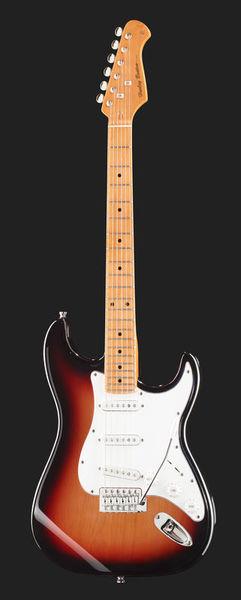 harley benton electric guitars harley benton st-62mn sb vintage bundle 1