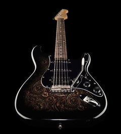 Harley Benton Electric Guitars Harley Benton ST-70 Black Paisley