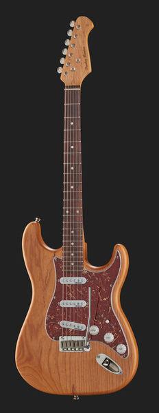 harley benton electric guitars harley benton st-90sa swamp ash dlx series