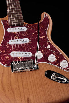 Harley Benton Electric Guitars Harley Benton ST-90SA Swamp Ash DLX Series