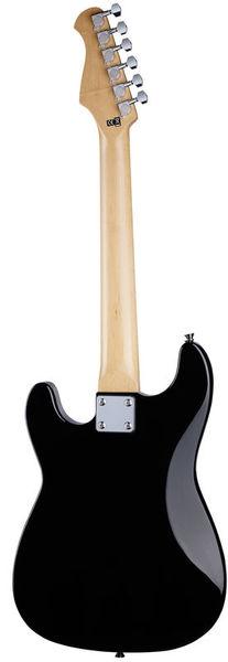 harley benton electric guitars harley benton st-mini bk bundle 2