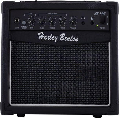 harley benton electric guitars harley benton st-mini bk bundle 2
