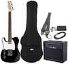 Harley Benton Electric Guitars Harley Benton TE-20 BK LH Standard Set 2