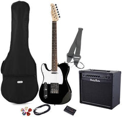 Harley Benton Electric Guitars Harley Benton TE-20 BK LH Standard Set 3