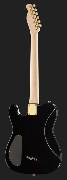 harley benton electric guitars harley benton te-40 tbk bundle 3