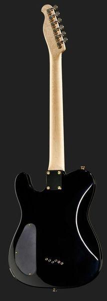 Harley Benton TE-40 TBK 2022 Deluxe Black Tele w/ Gold Hardware