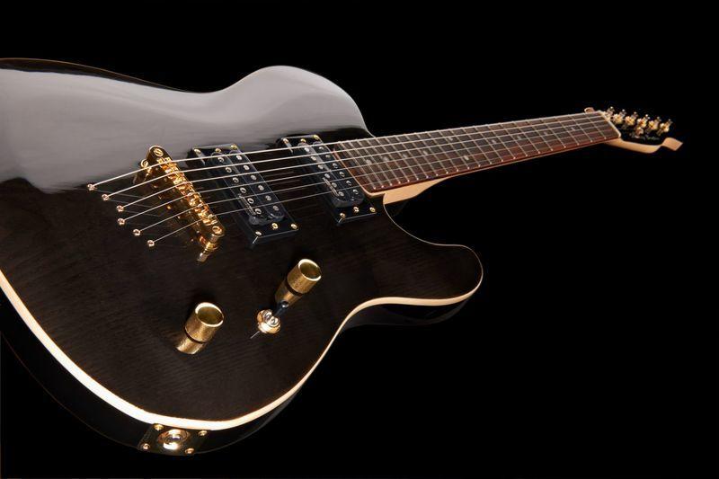 harley benton electric guitars harley benton te-40 tbk wilkinson dlx series