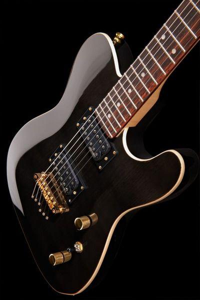 harley benton electric guitars harley benton te-40 tbk wilkinson dlx series