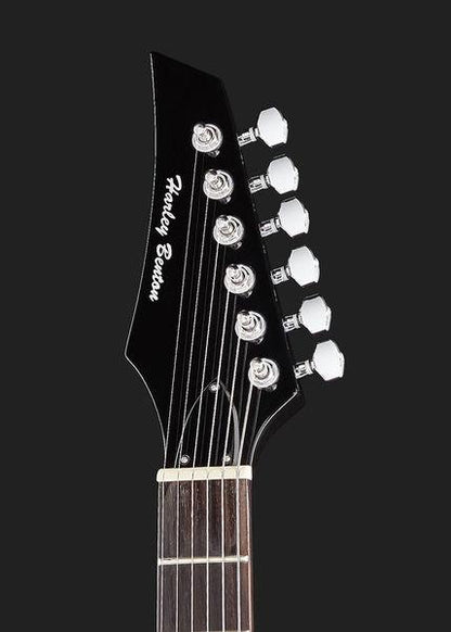harley benton electric guitars harley benton victory-bk lh classic series