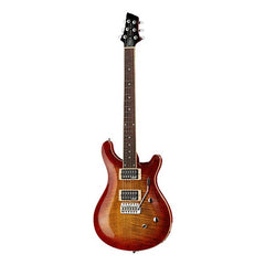Harley Benton Electric Guitars Paradise Amber Flame Harley Benton CST-24T Electric Guitar