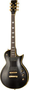 Harley Benton Electric Guitars Vintage Matte Black Harley Benton SC-Custom Active  Electric Guitar