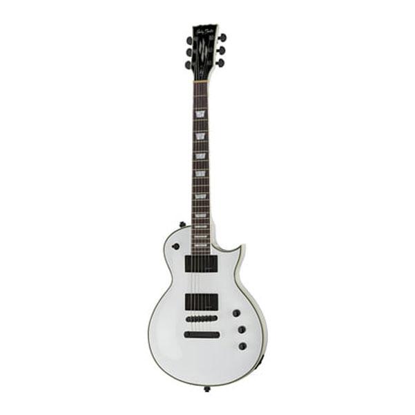 Harley Benton Electric Guitars White High Gloss Harley Benton SC-Custom Active  Electric Guitar
