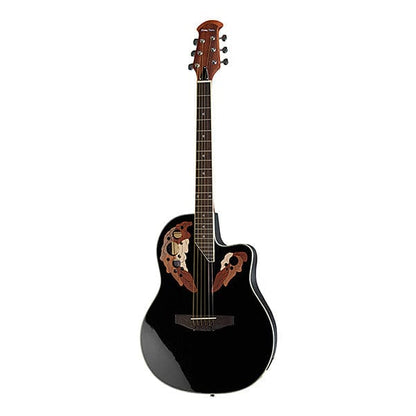 Harley Benton Electro Acoustic Guitars Black High Gloss Harley Benton HBO-850 Cutaway Electro Acoustic Guitar