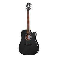 Harley Benton Electro Acoustic Guitars Black satin Harley Benton CLD-10SCE Dreadnought Cutaway Electro Acoustic Guitar