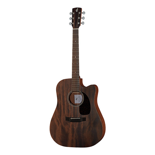 harley benton electro acoustic guitars harley benton cld-15mce dreadnought cutaway electro acoustic guitar - natural matte