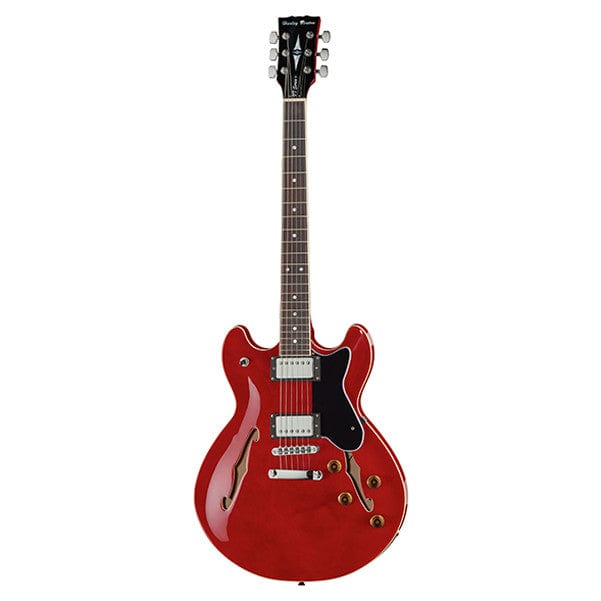 Harley Benton Hollow & Semi-Hollow Electric Guitars Cherry High Gloss Harley Benton HB-35 Vintage Series Semi Hollow Electric Guitar