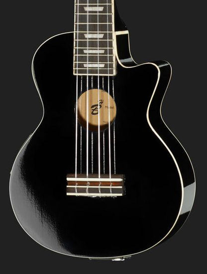 harley benton soprano ukuleles harley benton uk-l100e bk soprano ukulele