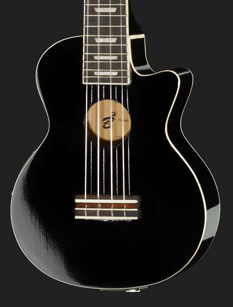 harley benton soprano ukuleles harley benton uk-l100e bk soprano ukulele