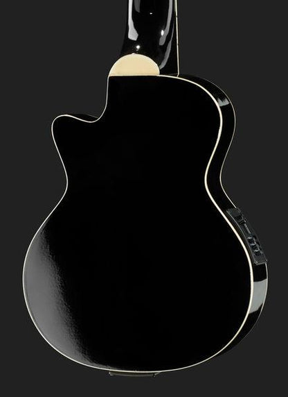 harley benton soprano ukuleles harley benton uk-l100e bk soprano ukulele