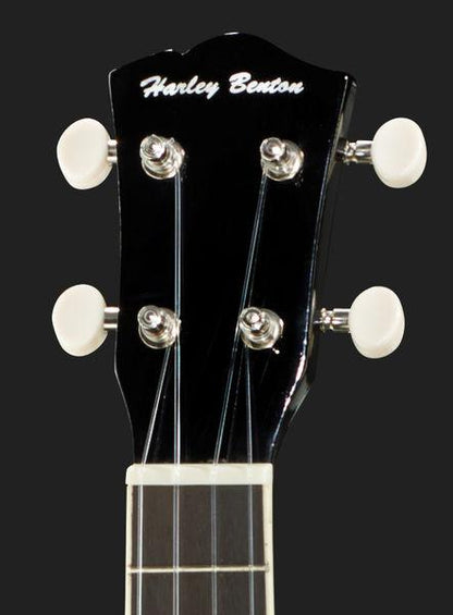 harley benton soprano ukuleles harley benton uk-l100e bk soprano ukulele