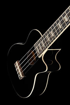 Harley Benton Soprano Ukuleles Harley Benton UK-L100E BK Soprano Ukulele