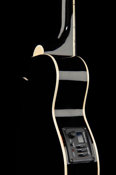 harley benton soprano ukuleles harley benton uk-l100e bk soprano ukulele