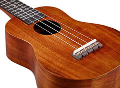 Harley Benton Soprano Ukuleles Harley Benton Ukahuna Koa Soprano Ukul Set