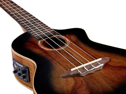 harley benton tenor ukuleles harley benton kahuna clu-50t
