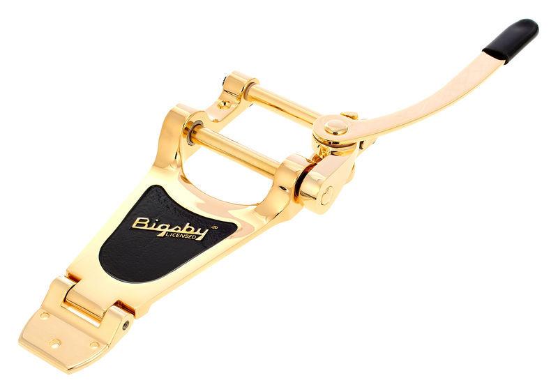 Harley Benton Tremolos And Bridges Harley Benton Parts Bigsby Lic. B70 Gold
