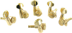 Harley Benton Tuning Machine Heads Harley Benton Parts Locking Tuners 6L Gold