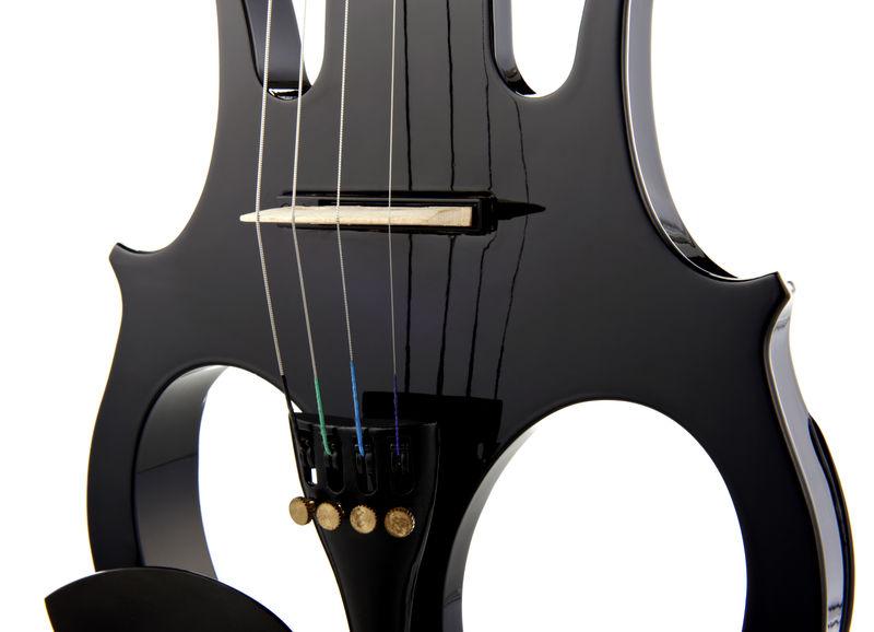 harley benton violins harley benton hbv 840bk 4/4 electric violin