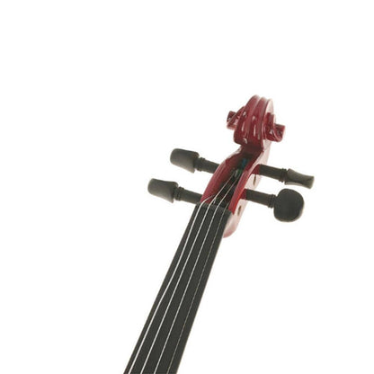 harley benton violins harley benton hbv 870fr 4/4 electric violin - red