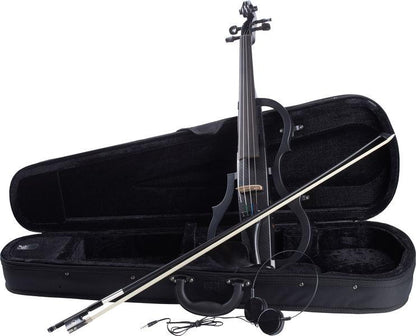 harley benton violins harley benton hbv 990bcf 4/4 electric violin