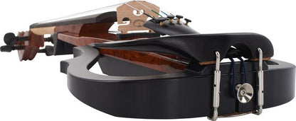 harley benton violins harley benton hbv 990bem 4/4 electric violin