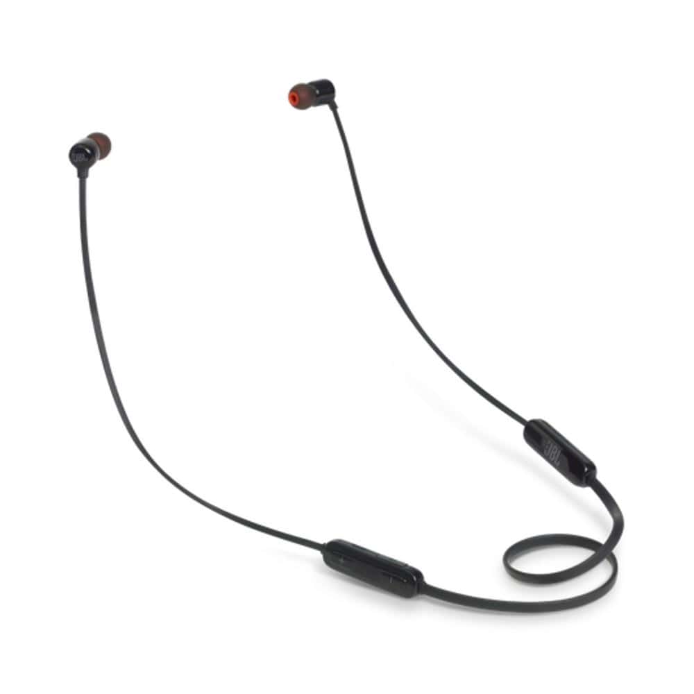 Harman India In-Ear Neckband Headphones Black JBL TUNE 110BT Wireless In-Ear Headphones - Black