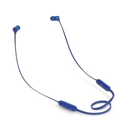 harman india in-ear neckband headphones blue jbl t110bt pure bass in-ear neckband headphone with mic    